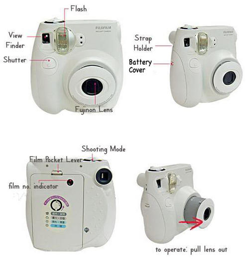 Fujifilm Instant Camera User Manual Mini 7s
